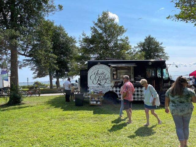 Food truck at the Good Old Days festival